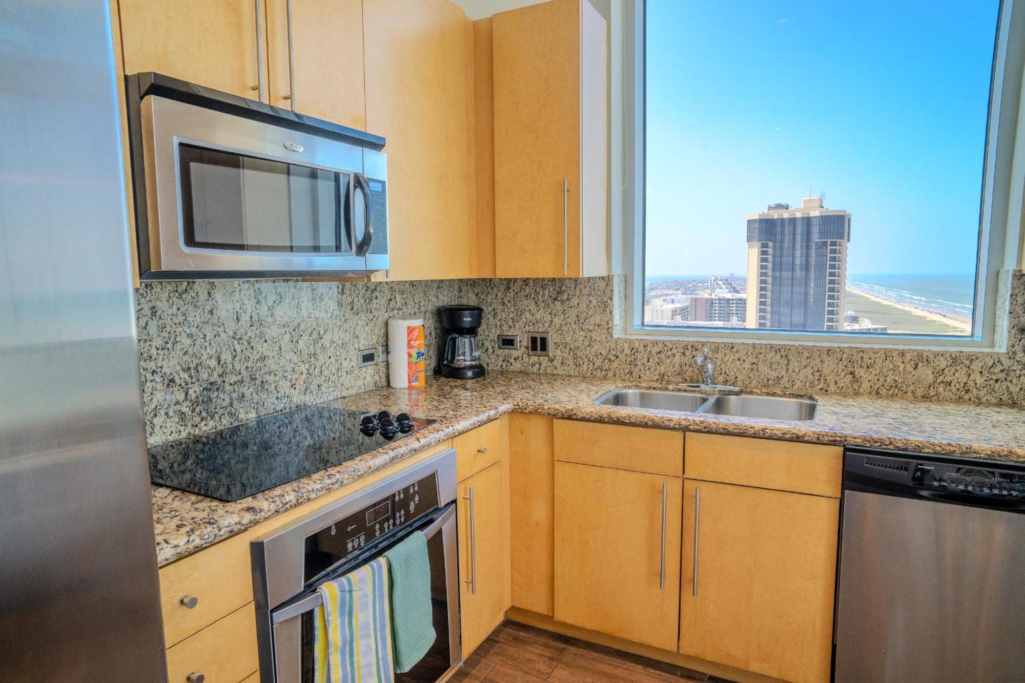 Beachfront 3 Bedroom Condo South Padre Island Buitenkant foto